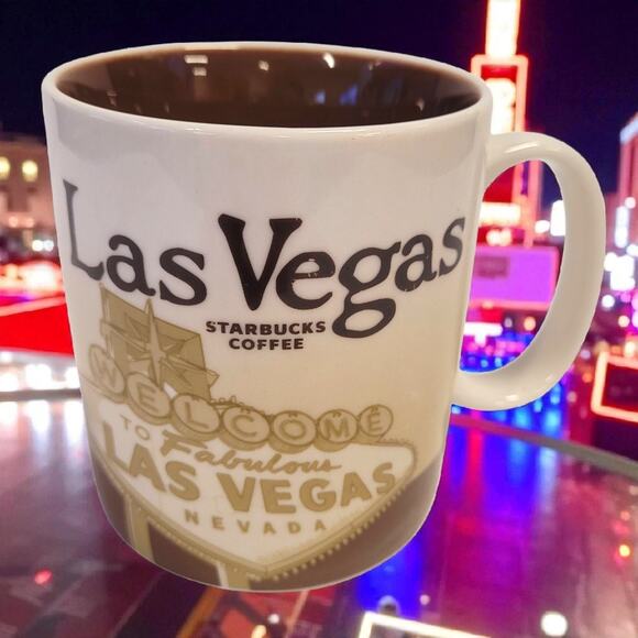 Starbucks Coffee Las Vegas Nevada 16 oz. Mug Collector Series 2010 - Picture 1 of 10